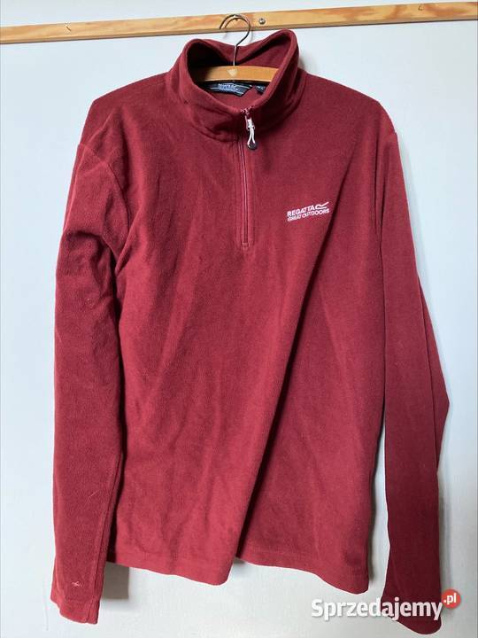 Bluza polarowa męska bordowa REGATA l OKAZJA Odzież codzienna Zamość