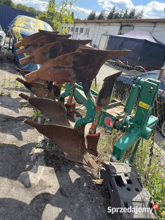 Pług regent 4 skibowy stan orginał Police