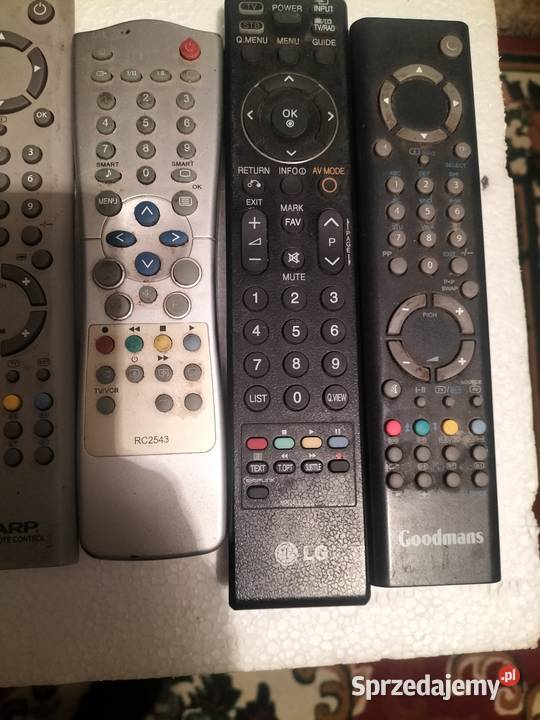 Piloty do tv VHS dvd Seroczyn