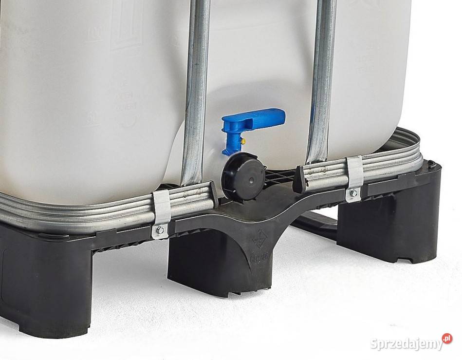 Zbiornik 300L na palecie plastikowej, Paletopojemnik DPPL