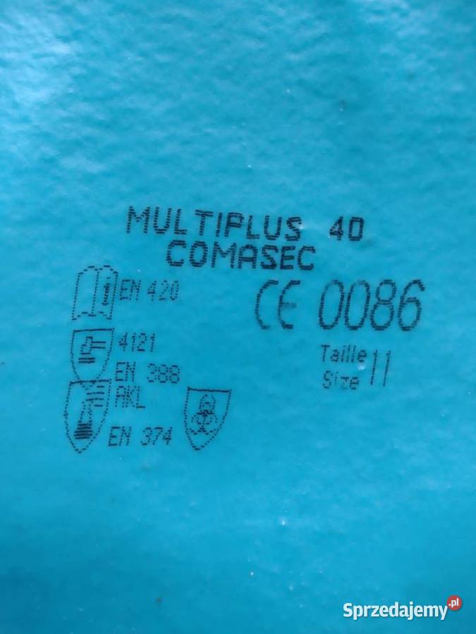 Rękawice odporne chem Multiplus 40 11 komplet 12 Zawierzbie sprzedam