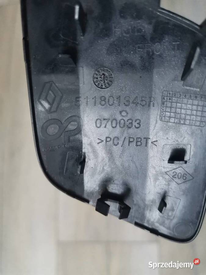 RENAULT CAPTUR II ZAŚLEPKA HAKA PRZÓD 511801345R Międzychód