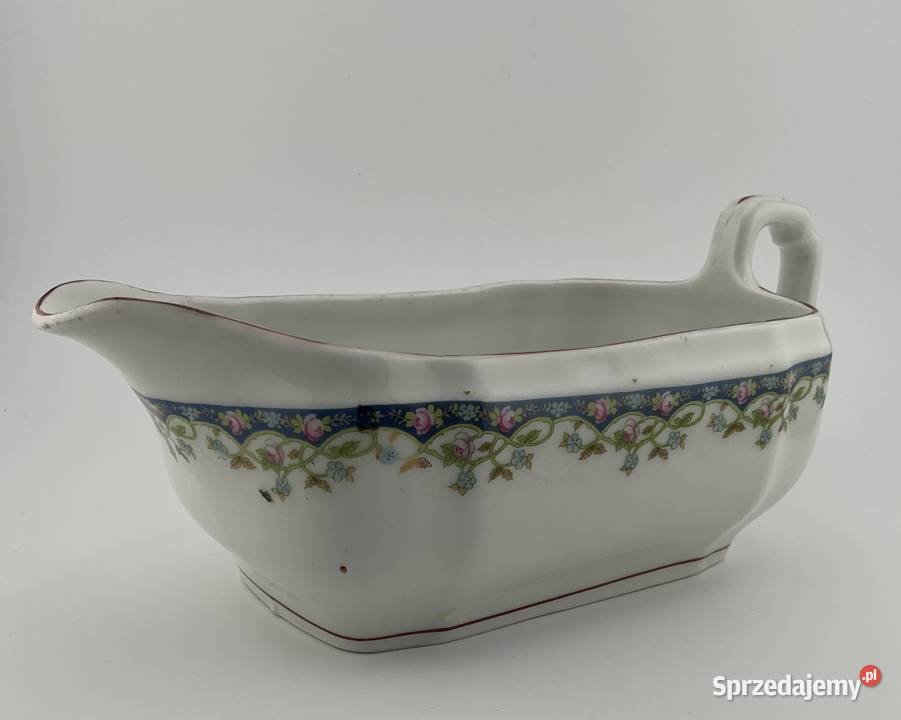 Antyk 100 lat Porcelanowa sosjerka OEPIAG DF małopolskie Kraków