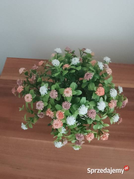 Ozdoba dekoracja kwiaty sztuczne Chrzanów