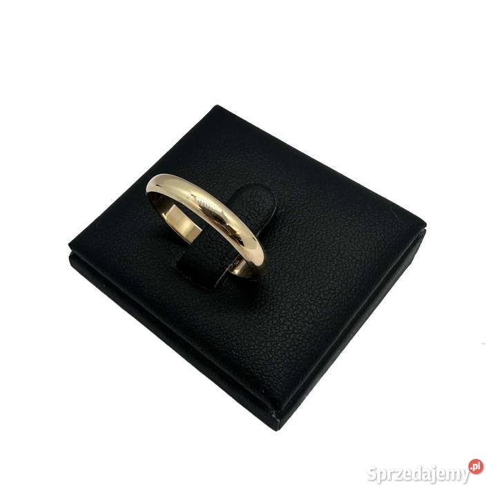 Złota Obrączka pr 585 312g R19 złoto