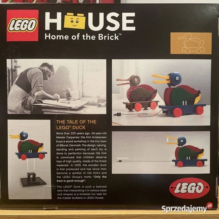 2025 Klocki LEGO House 40501 Drewniana kaczka z Plastik Koszalin