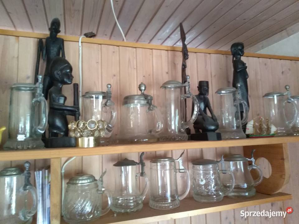kufle krysztalowe z dekielkiem Puszczew