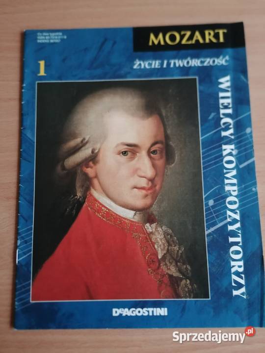 Mozart czasopismo z serii Wielcy kompzytorzy Łódź