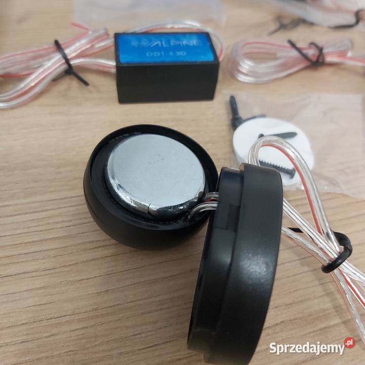 Głośniki wysokotonowe alpine tweetery car audio wysokotonowe sprzedam
