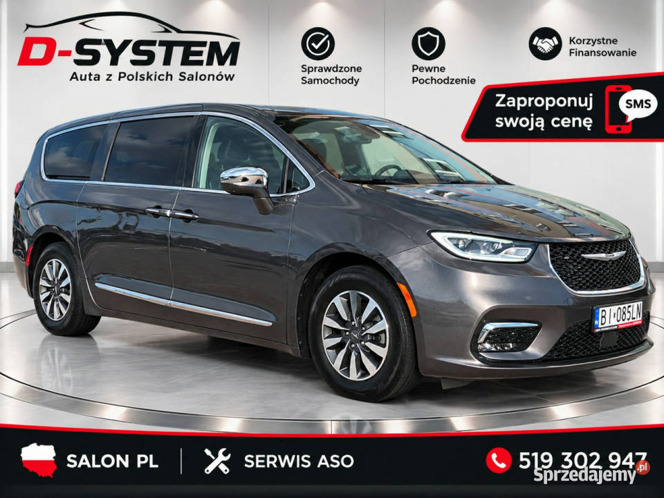 Chrysler Pacifica 2022 w wersji Limited 7 miejsc Białystok