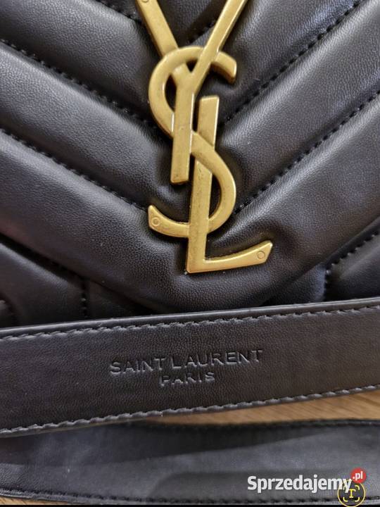 Torebka Ysl Loulou czarna a5 dwie przegrody Września sprzedam