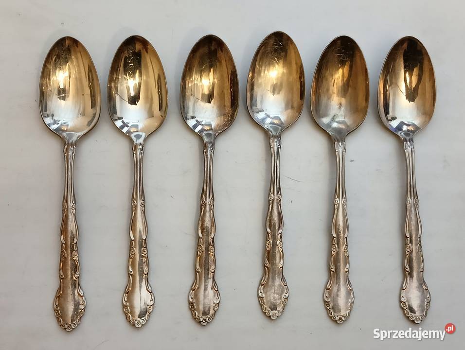 Łyżki angielskie posrebrzane komplet ONEIDA X172 Kraków sprzedam