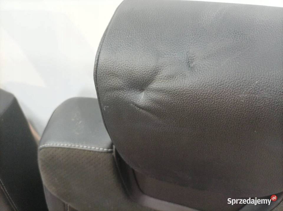 FOTELE II RZĄD KOMPLET PÓŁSKÓRA Ford Galaxy Mk4 sprzedam