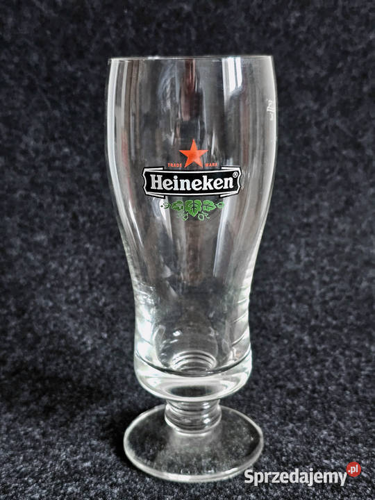 szklanka pokal kufel piwo Heineken pojemność 250 Krosno