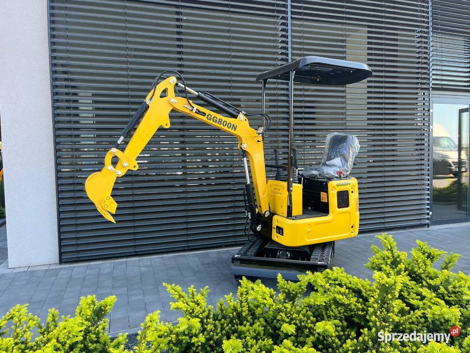 Minikoparka GG800N nowa Gunter Grossmann Koparki mazowieckie