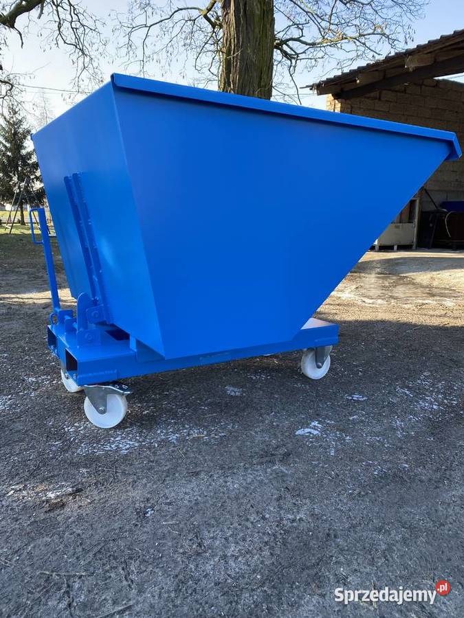 Kontener samowyładowczy koleba pojemnik na gruz łódzkie Niedrzew Pierwszy