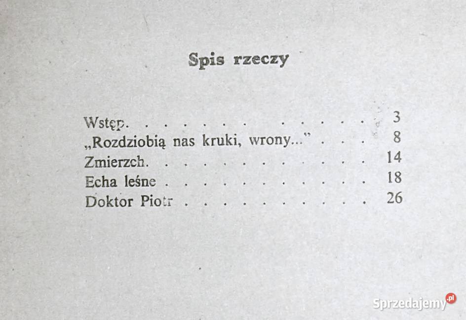 Rozdziobią nas kruki wrony i inne opowiadania S miękka lubelskie Chełm