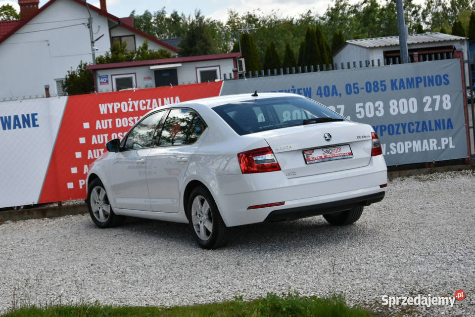 koda Octavia 16TDi 116 2019r Polski SALON IIwł aluminiowe felgi Kampinos