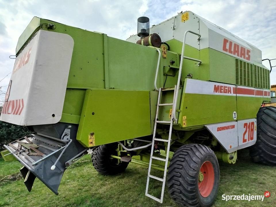 Kombajn Claas Dominator Mega 218 nieuszkodzony śląskie sprzedam