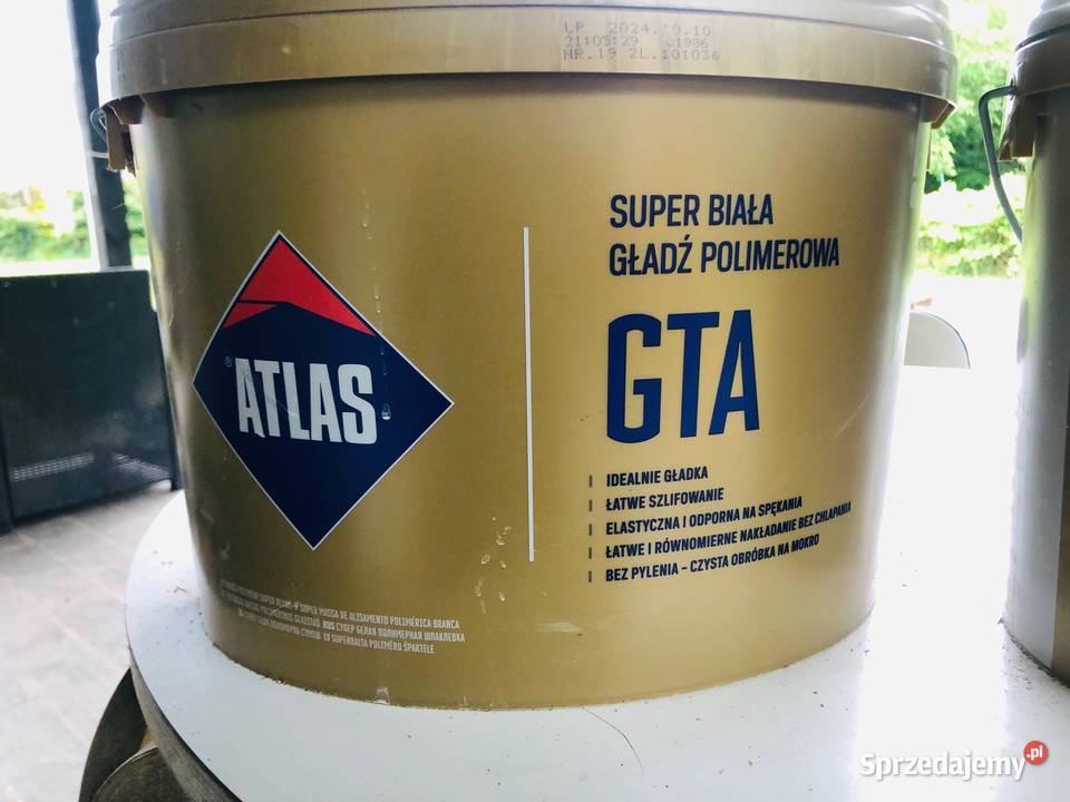 ATLAS Gładź super biała polimerowa GTA 18 Justynów