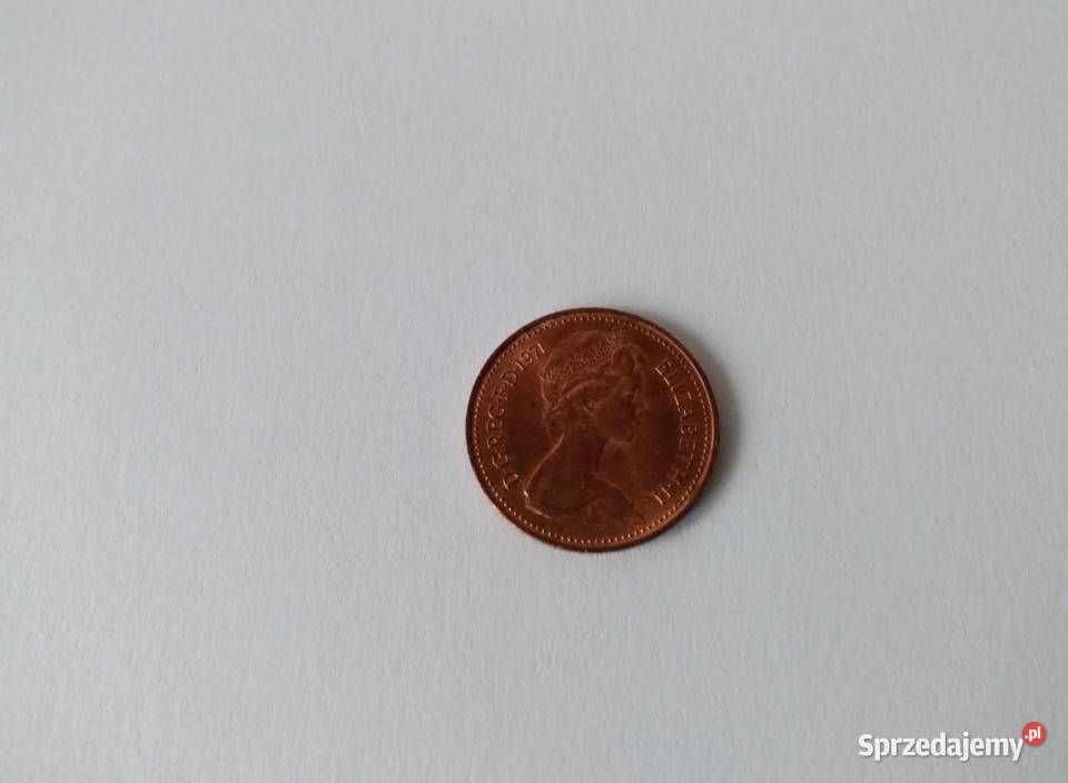 One Penny 1 1971r Pence 2 1971r Elizabeth II Radom