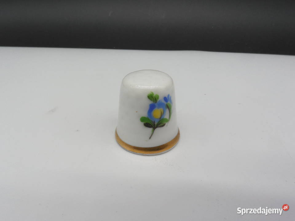 Porcelanowy Naparstek Kolekcjonerski HEREND Porcelana i szkło