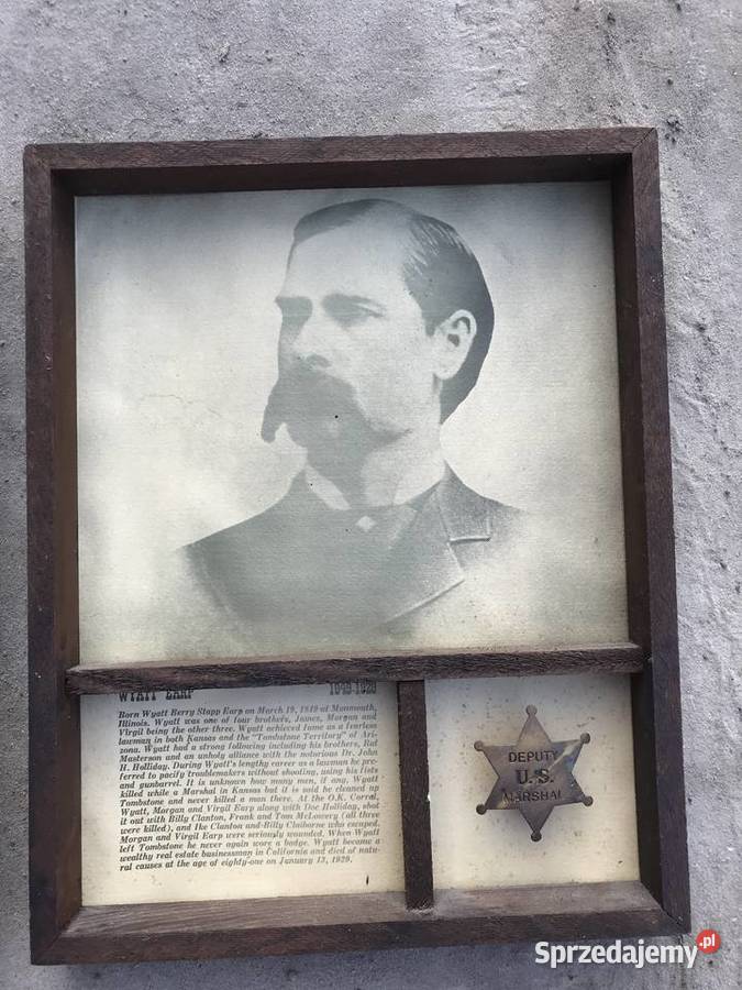 Bohaterowie Dzikiego Zachodu pamiątka z USA Kosianka-Trojanówka