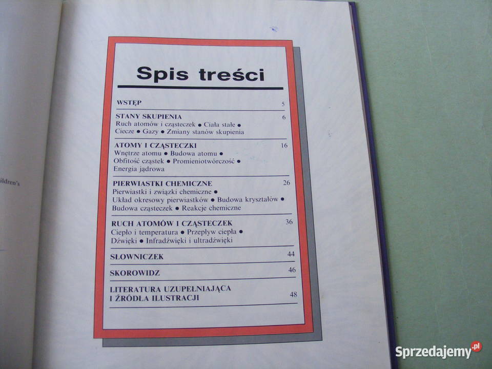 Encyklopedia fizyki Clark Budowa materii Rok wydania 1997 dolnośląskie Oborniki Śląskie