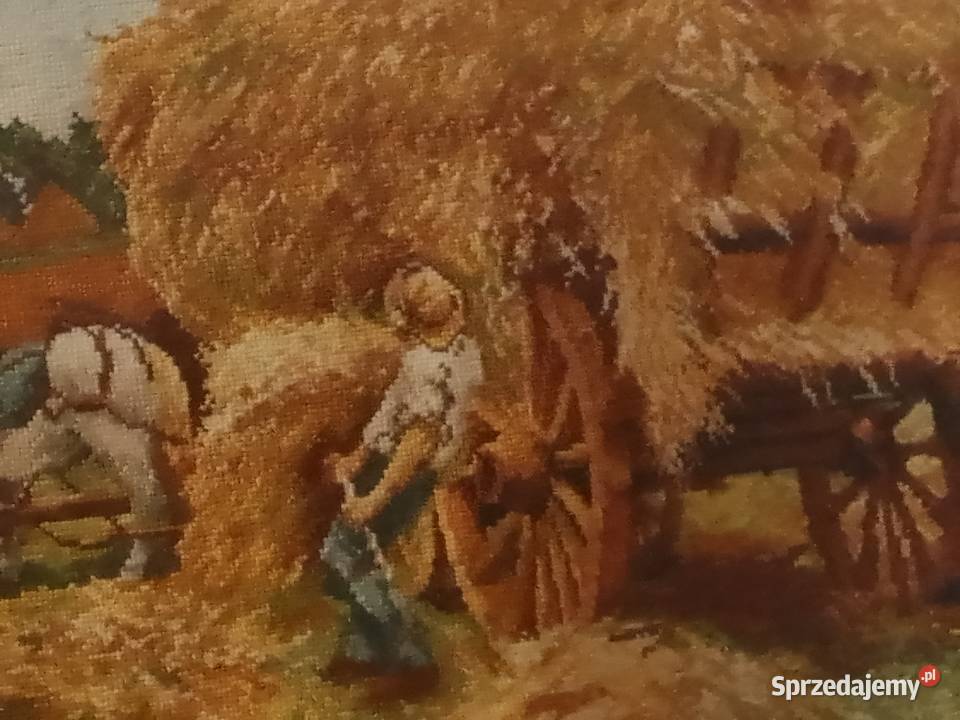 Obraz haftowany krzyżykowo