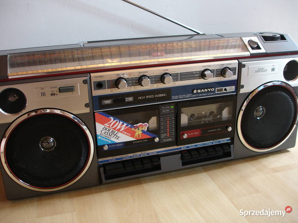 Radiomagnetofon SANYO M W20K2 Zielona Góra