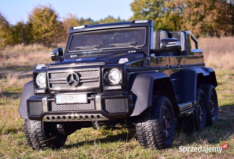 MEGA POJAZD ORYGINALNY MERCEDES G63 NAPĘD 6X6 Toruń sprzedam