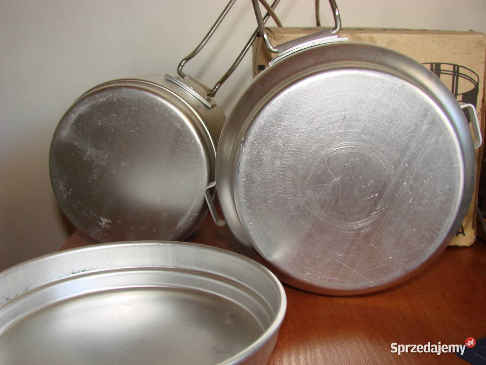 Harcerz menażka harcerska PRL Pruszcz Gdański