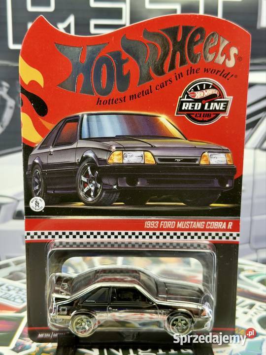 Hot Wheels RLC 1993 Ford Mustang Cobra R BOX 23 dolnośląskie Wrocław