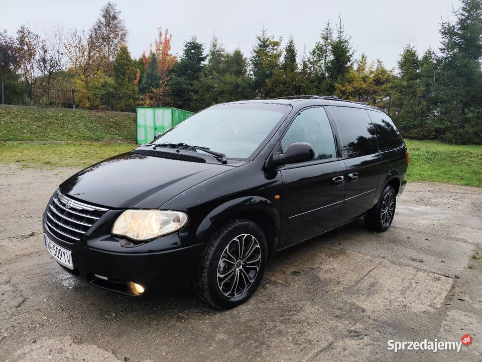 Chrysler Grand Voyager IV 28 CRD LX przyciemniane szyby Pępowo