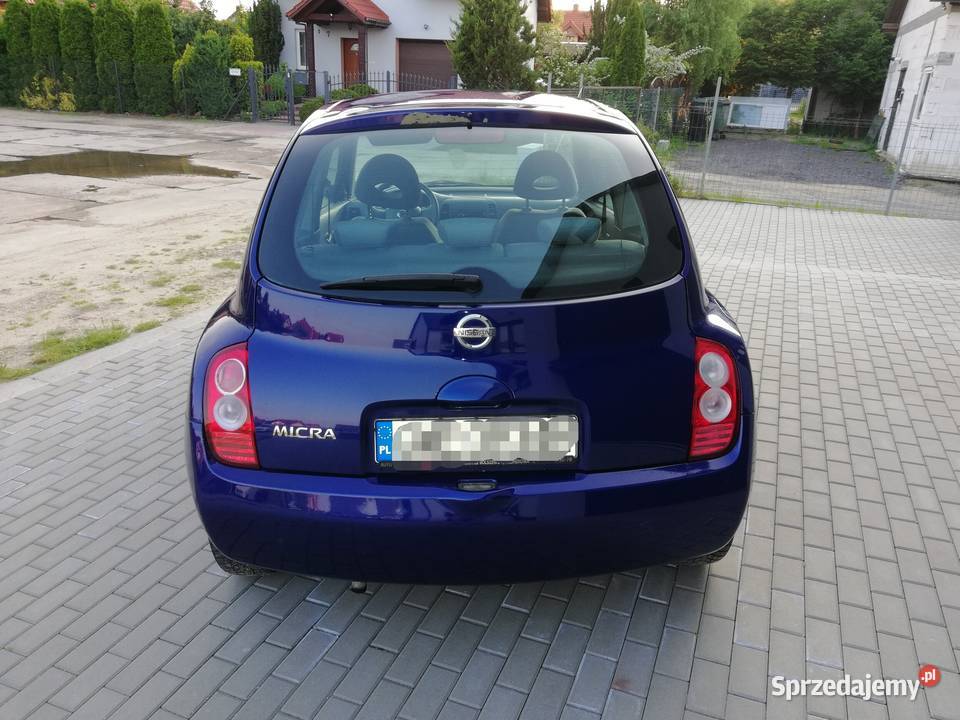 Nissan Micra 12 80 Benzyna Wejherowo