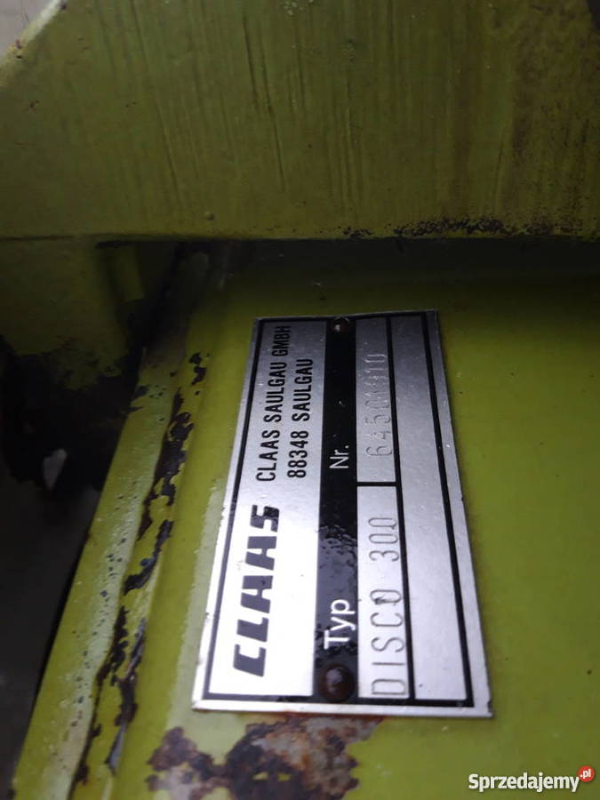 Claas Disco 300 Siemiatycze