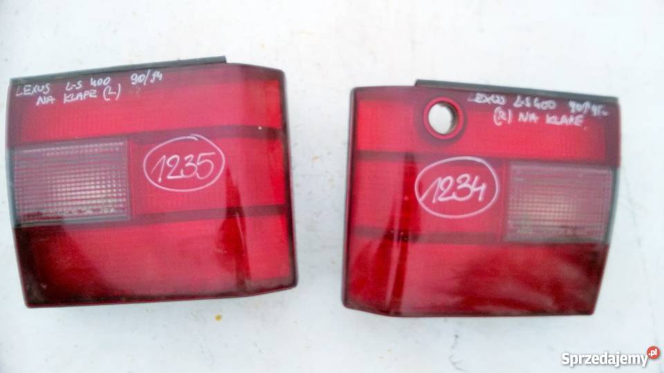 Lexus ls 400 ls400 1990 1994 lampa tył prawa dolnośląskie Wrocław