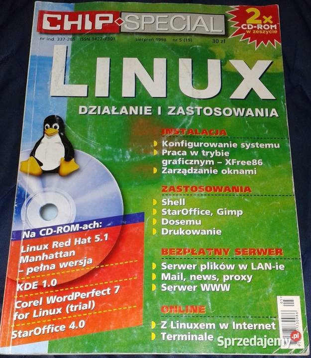 Linux Działanie i zastosowanie 519 1998