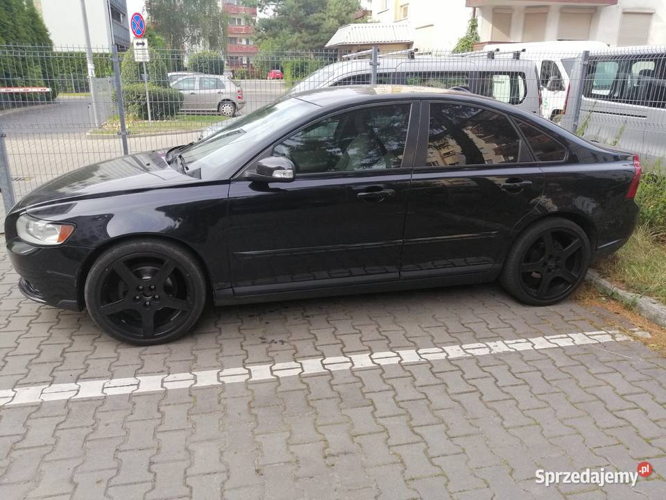 Volvo S40 16 D 2008 r Black Edition Felgi 19 śląskie Zabrze
