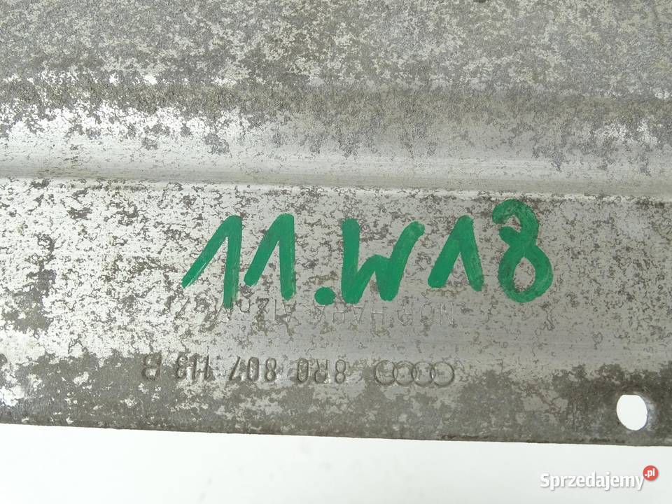 BELKA WZMOCNIENIE ZDERZAKA PRZÓD PRZEDNIA