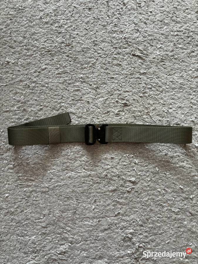 Nowy oliwkowy pasek do spodni Pszów