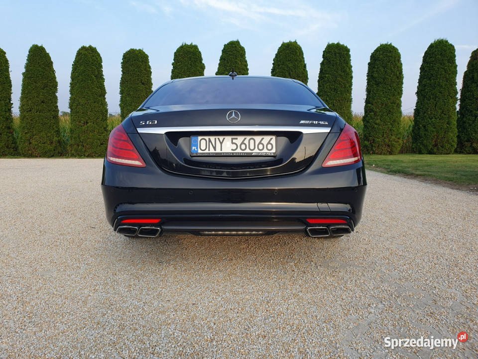 Mercedes S 63 AMG 585 Karbon Ceramika Burmester Strobice
