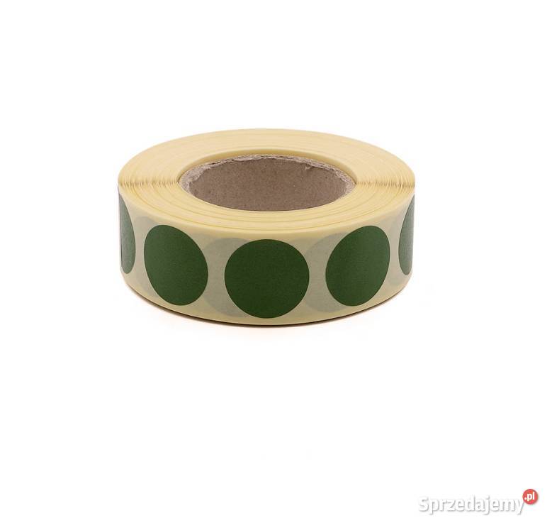 ZAKLEJKI SAMOPRZYLEPNE KÓŁKA NA TARCZE małopolskie