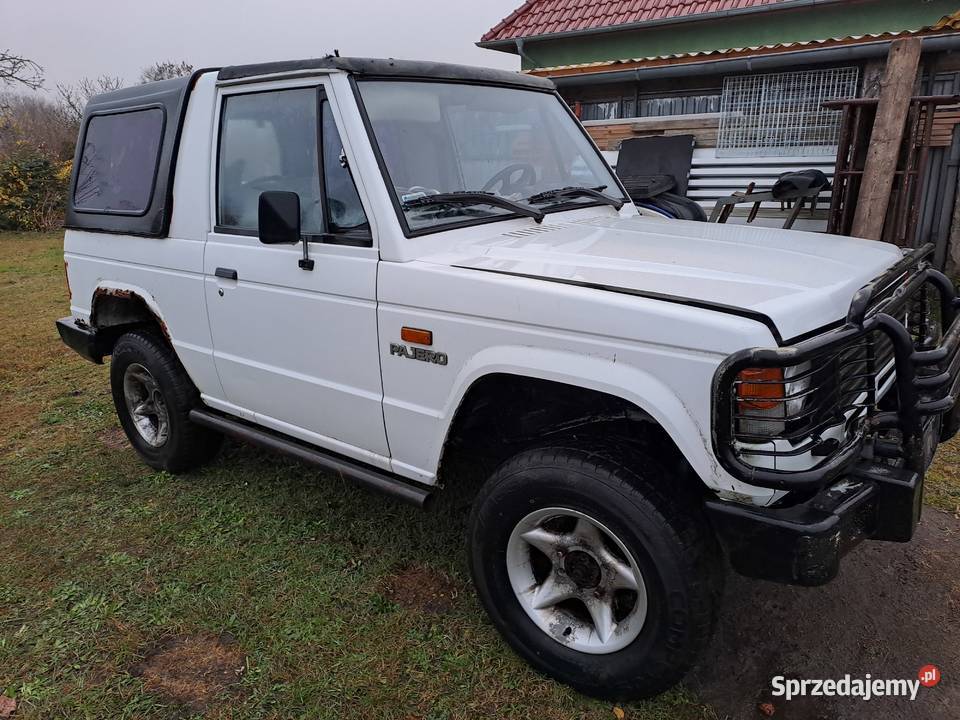 Mitsubishi Pajero 26B 89r kabriolet w całości Pajero zachodniopomorskie Myślibórz