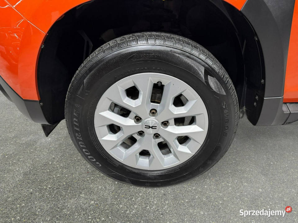 Dacia Duster VAT 23 10Tce 90 LPG 2022r Salon I pomarańczowy Myślenice