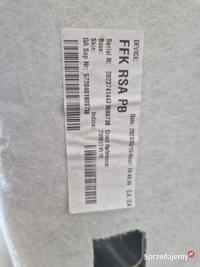 Podsufitka Renault Kangoo III IV Mercedes Citan Złocieniec