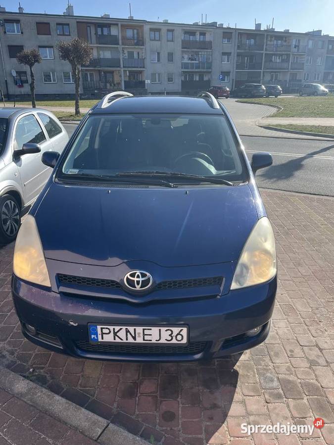 Toyota Corolla Verso 18 Benzyna Automat Samochody osobowe Kleczew