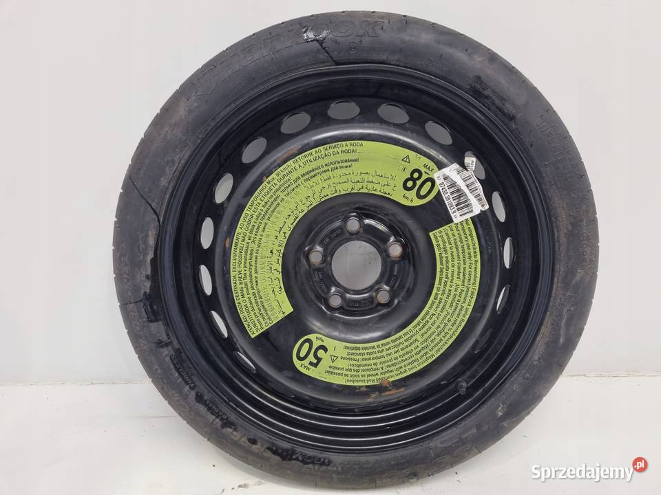 KOŁO DOJAZDOWE Audi A4 B8 A5 8T dojazdówka 12570