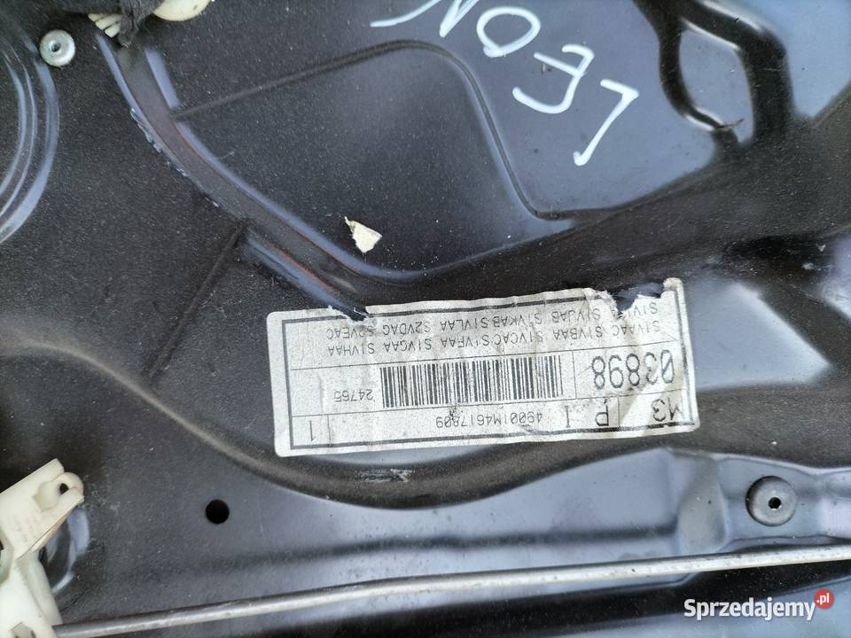 SEAT LEON I 1 Mechanizm podnoszenia opuszczania Kamień-Kolonia