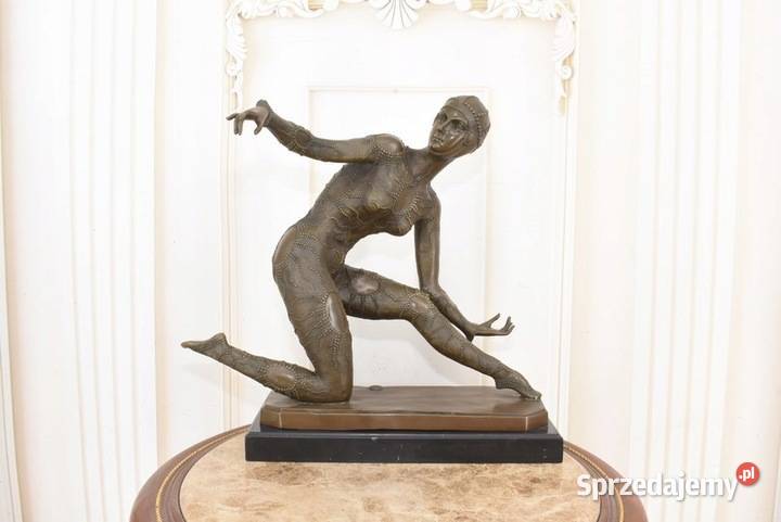 Tancerka w Stylu Demetre CHiparus Hindu Figura z Kraków